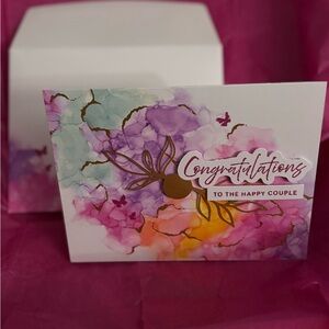 Colorful Congratulations Card